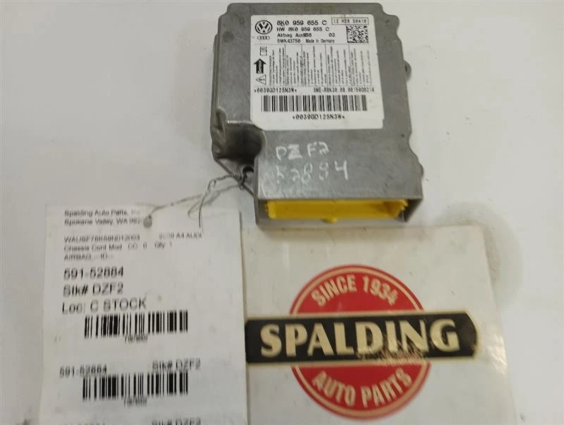 Модуль управления SRS от AUDI A4 8K0959655C 8746422 - Изображение 2 из 4