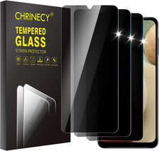 3 Pack Privacy Screen Protector for Samsung Galaxy A12 / A13 / A32 5G / A42 / A0