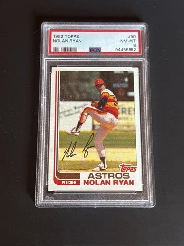 1982 Topps - Nolan Ryan #90 - PSA 8