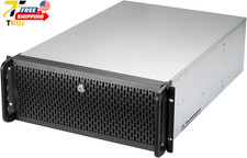 4U Server Chassis Rackmount Case  15 3.5" HDD Bays  E-ATX Compatible  6 Front