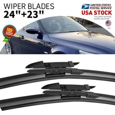 OE Quality 24"&23"Windshield Front Wiper Blades Set replace For BMW 650Ci 06-10