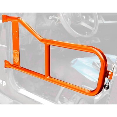 For Jeep Wrangler 87-95 Steinjager Fluorescent Orange Front Tubular Doors