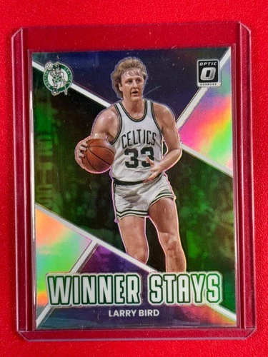2022-23 Panini Donruss Optic Larry Bird #15 - Winner Stays Holo