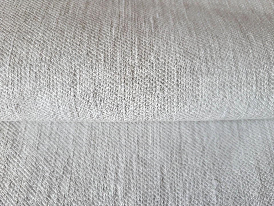 N14 Ancien torchon en chanvre 83X95cm OLD HEMP CLOTH TOWEL - Photo 3/4