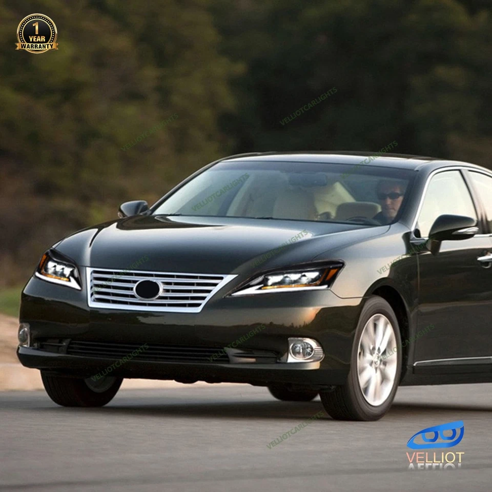 LED Triple Headlights Headlamps For LEXUS ES350 ES240 2006-2012 Retrofit Foto 3 de 4