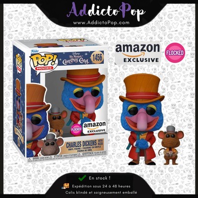Funko Pop! Disney The Muppet Weihnachtslied [1456] - Charles Dickens mit Rizzo