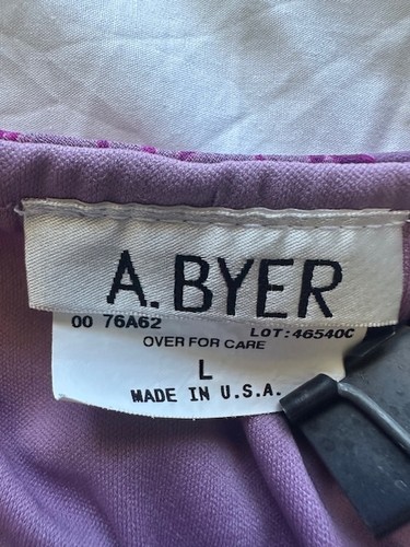 Top halter muñeca bebé Byer vintage para mujer grande flor púrpura hada Y2K - Imagen 4 de 8