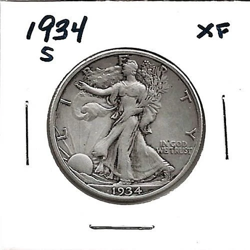 1934 S Walking Liberty Half Dollar***XF***