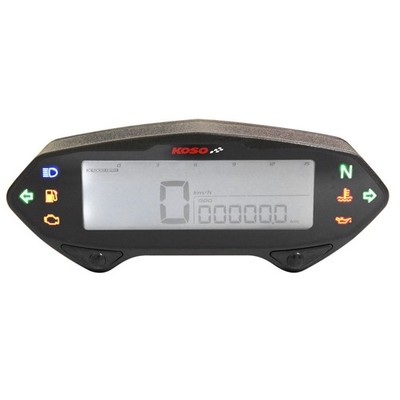 Tacho Drehzahlmesser Koso DB01RN für Roller Motorrad Quad Streetfighter mit ABE