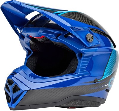 Bell Moto-10 Spherical Evade MX Offroad Helmet Blue/Gray
