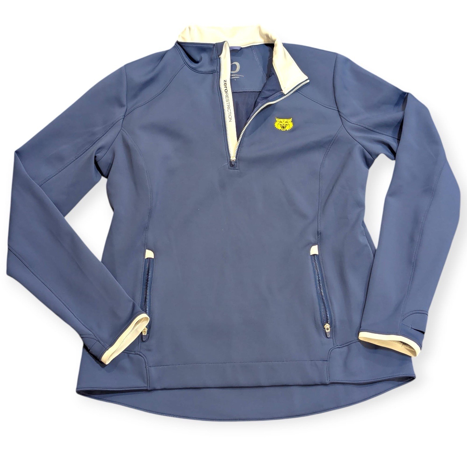 Zero Restriction Performance Classic Blue Half-Zi… - image 1