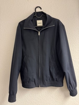 Sandro Jacke Herren / Größe XS / Blouson mit Reißverschluss / Marine wie Neu