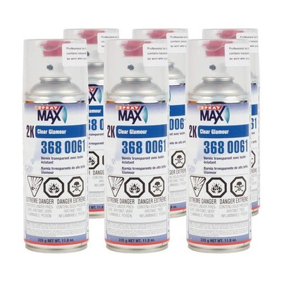 Achieve Professional High Gloss Finish - SprayMax 2k Clearcoat 6 Pack