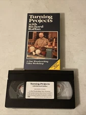 TURNING PROJECTS with Richard Raffan VHS Video Fine Woodworking Video Workshop