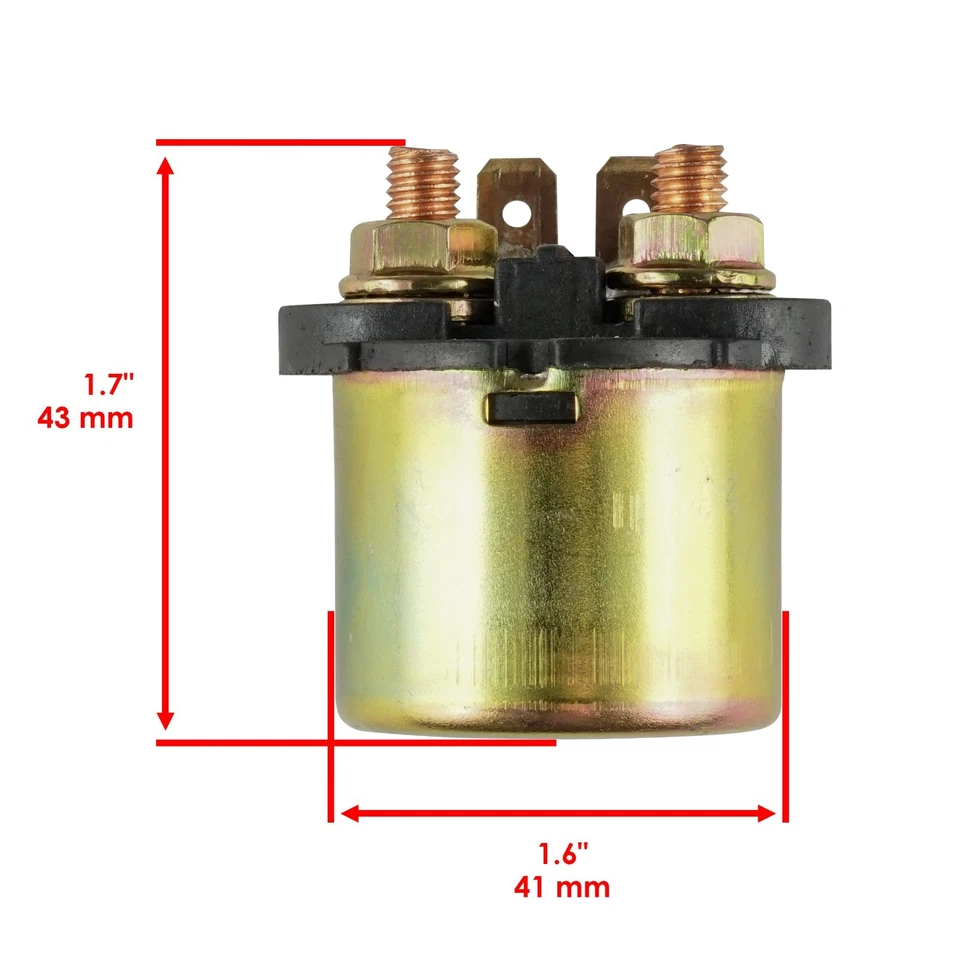 2x Relé solenoide de arranque para Kawasaki Eliminator 600 ZL600 96-1997 / 27010-1351 Foto 2 de 4