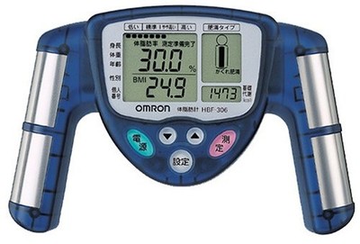 Omron body fat meter Composition & Scale HBF-306-A Blue Japan