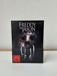 Freddy vs. Jason Limitiertes Uncut Mediabook Wattiert im Schuber Blu ray DVD
