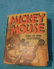 TOPOLINO GESTISCE IL SUO GIORNALE - IL PICCOLO GRANDE LIBRO - DI WHITMAN 1937