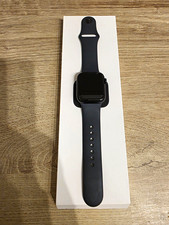 ×××Apple Watch SE 40mm Black Aluminium Case Black Silicone Band ×××