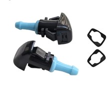 2Pcs 68024312AB Front Windshield Wiper Washer Jet Nozzle Spray Sub Assembly