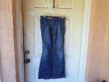 Fidelity Jeans Women's Size 25 Flare leg cotton/spandex Made in USA