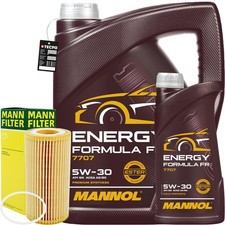 MANN ÖLFILTER+ 6L MANNOL 5W30 passend für FORD WSS-M2C913-A/B/C/D VOLVO 95200377