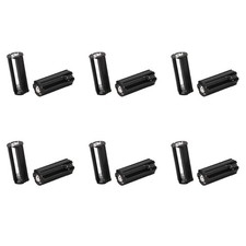 12Pcs Black Battery Holder for 3 x 1.5V AAA Batteries Flashlight Torch B4X45579