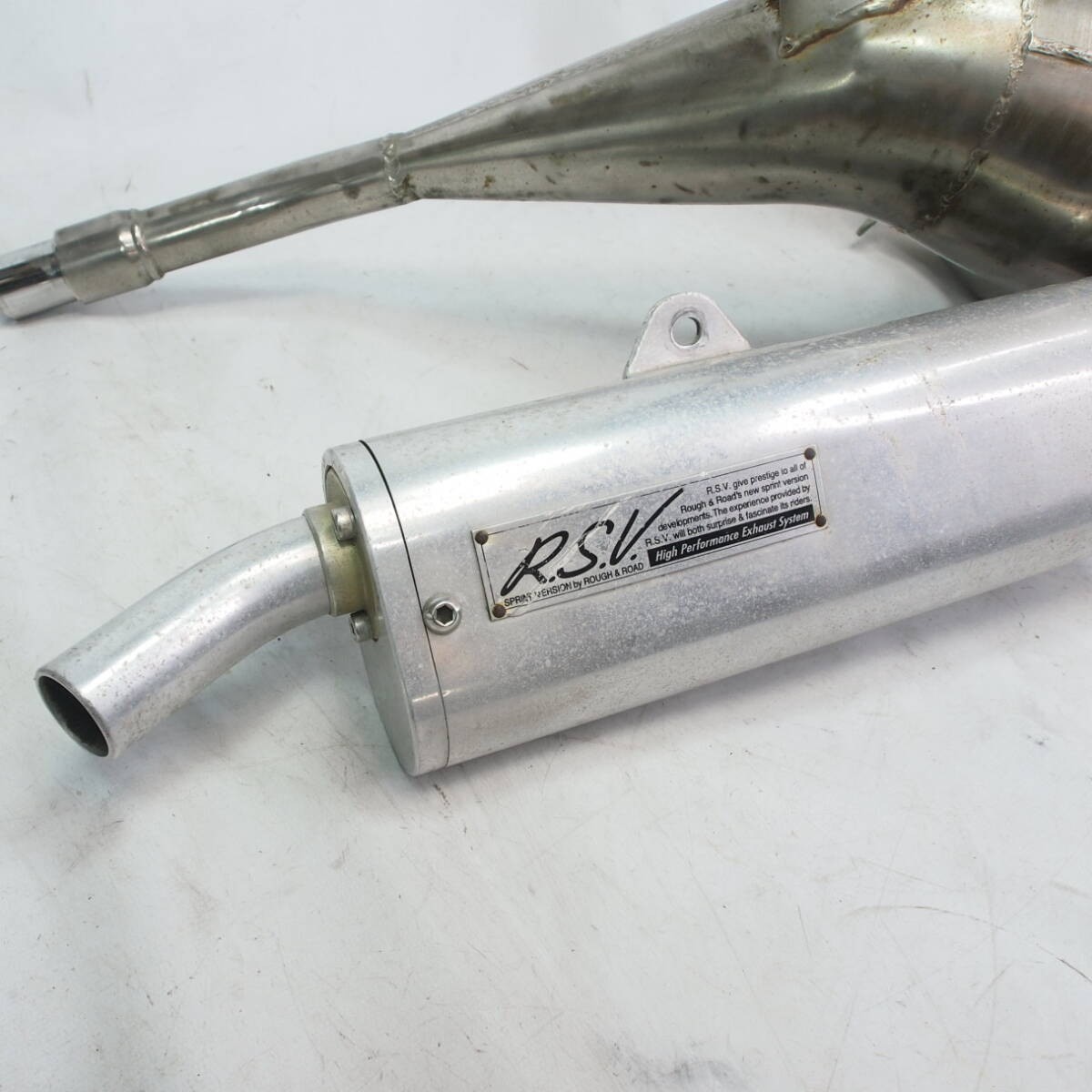 KDX220sr サイレンサー Kdx220Sr Rsv Chamber Silencer Exhaust muffler Kdx250Sr