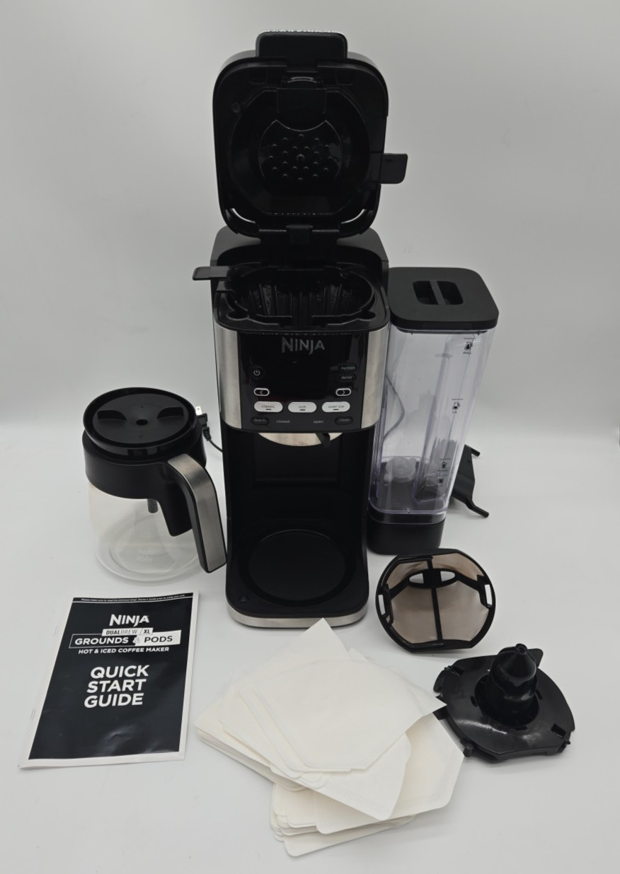 Ninja DualBrew XL Grounds & Pods Hot & Iced Coffee Maker