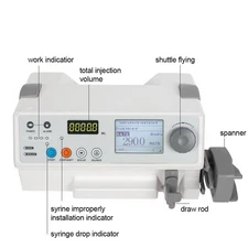 Medical Alarm  LCD Digital Syringe Pump SP-50B | Stackable | FDA Approved