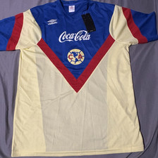Vintage Club America Antonio Carlos Santos #13 Jersey 80s L Soccer Shirt 20 x28