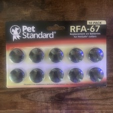 PetSafe Compatible RFA-67 Replacement Battery 10 pack