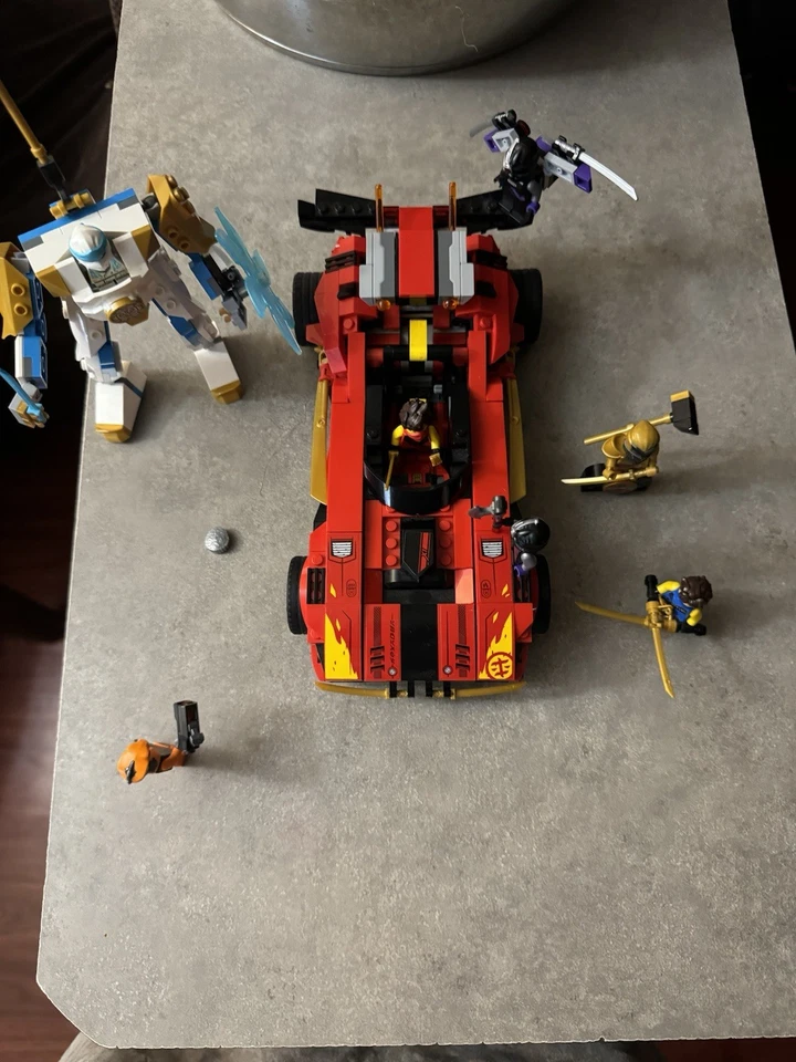 LEGO NINJAGO: X-1 Ninja Charger (71737) y Zanes Power Up Mech Evo - USADO 100% Foto 2 de 2