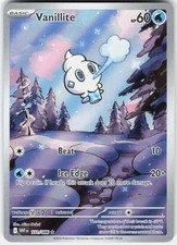 Pokemon Vanillite 111/086 Holo Illustration Rare White Flare Pokemon Near Mint on eBay