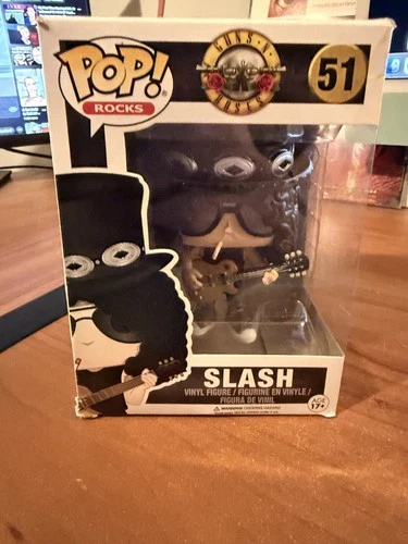 Funko Pop Rocks: GUNs N' ROSEs - SLASH #51 * Vinyl Figure