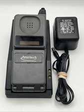 Vintage Motorola MicroTAC 650 Flip Cell Phone 1990s Rare Battery Charger Tested