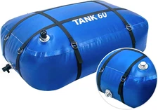 TPU Water Storage Bladder, 60 Gallon Portable RV Fresh Water Tank, Food Grade BP