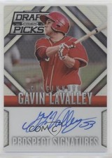 2014 Panini Prizm Perennial Draft Picks Silver Gavin LaValley #89 Auto 2k3