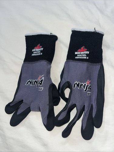 MCR Safety Ninja BNF N96790L Work Glove, 15 Gauge Nylon/Spandex Shell, Breathabl - Picture 22 of 24