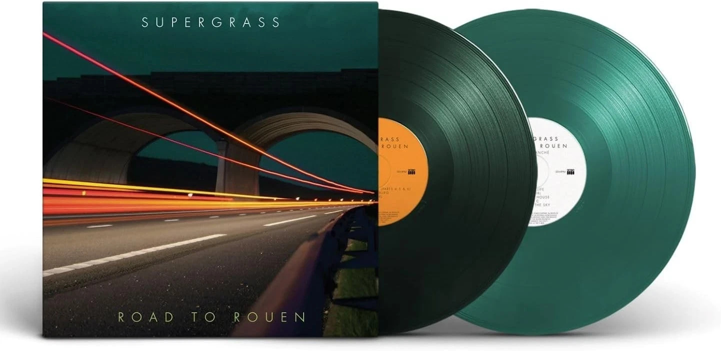 Supergrass Road To Rouen 20th Anniversary Double Green Vinyl LP New Sealed