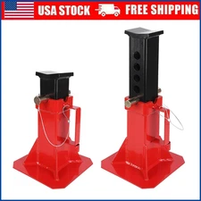 1 Pair Car Jack Stand 12Ton/26400LBS Heavy Duty Pin Type Car Jack Stand w/Lock