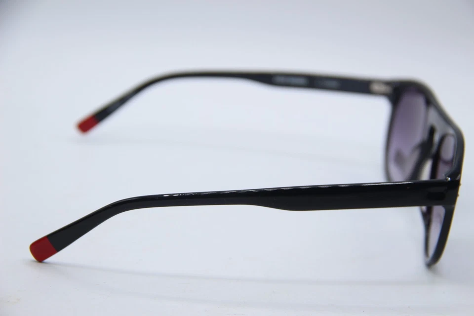 NOVO ÓCULOS DE SOL STEVE MADDEN HUSTTLER PRETO DEGRADÊ AUTÊNTICO 52-20 - Imagem 4 de 4