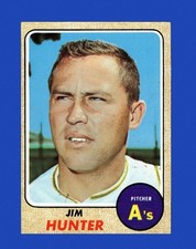 1968 Topps Set-Break #385 Jim Hunter VG-VGEX *GMCARDS*
