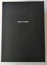 Saint Laurent Authentic Empty Gift Storage Box 15” x 10.5 ”x 4" With Tissue Pape