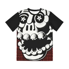 Double Sided Halloween Graphic T Shirt Unisex Adult Art Tee Monster Retro Style