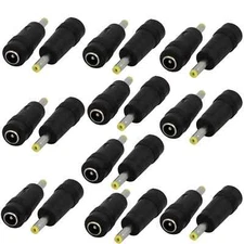5.5 x 2.1mm Female to 4.0 x 1.7mm Male DC Power Adapter Connector 10pcs