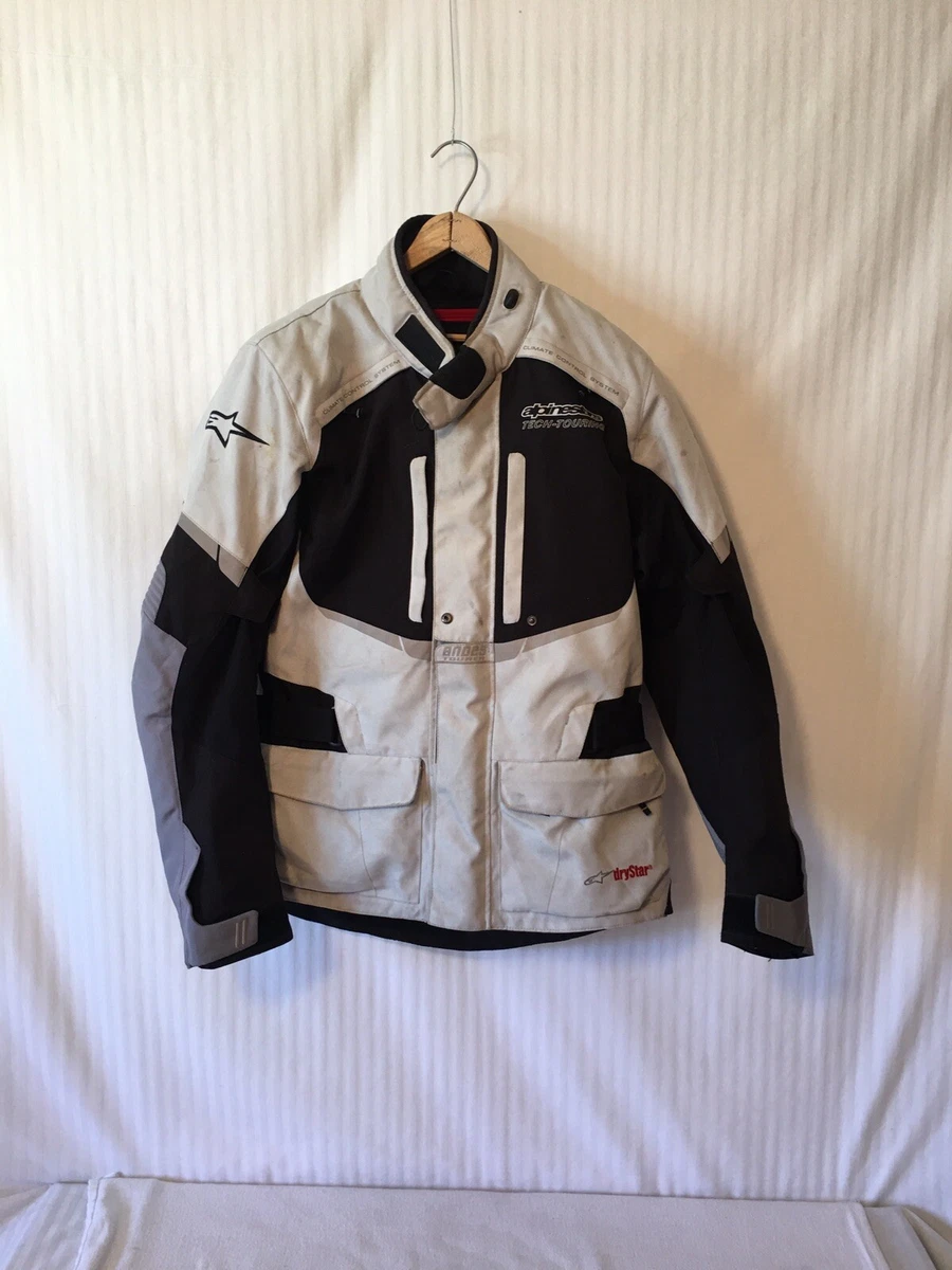 men-ALPINESTARS-Tech Touring-armored motorcycle jacket(MED)gray