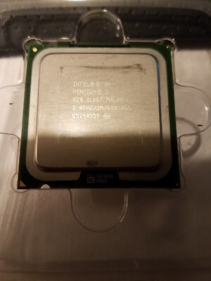 Intel Pentium D 820 2MB L2 Cache FSB 800 2.8 GHz Socket 775 Dual Core CPU SL88T