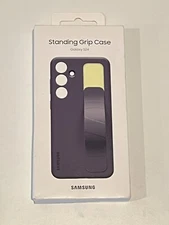 GENUINE Samsung Standing Grip Cover Case Galaxy S24 - Dark Violet NEW SEALED