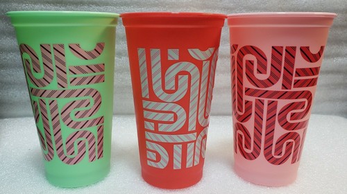 Starbucks Reusable 6 Color Changing Hot Cups Holiday 2020 Zuckerstangen Neu - Bild 6 von 10